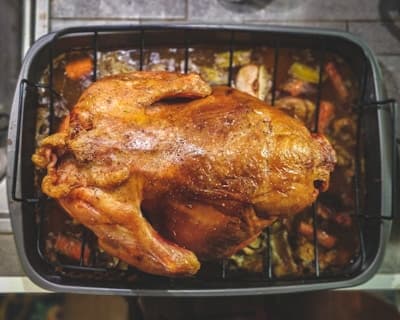Whole Roasted + Fried Korean Chicken